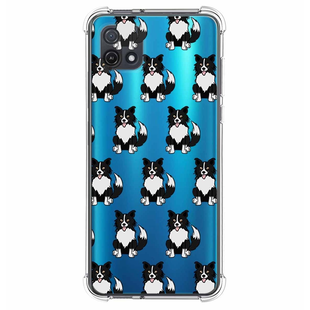 Funda Silicona Antigolpes para Oppo A16K diseño Perros 07 Dibujos