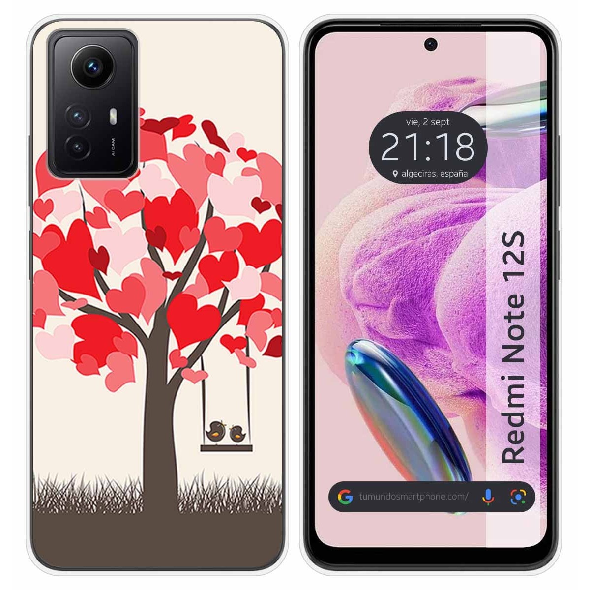 Funda móvil - Xiaomi Redmi Note 12S TUMUNDOSMARTPHONE, Xiaomi, Xiaomi Redmi  Note 12S, Multicolor