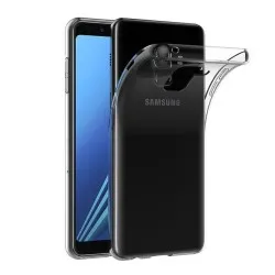 Funda Gel Tpu Fina Ultra-Thin 0,5mm Transparente para Samsung Galaxy A8 (2018)