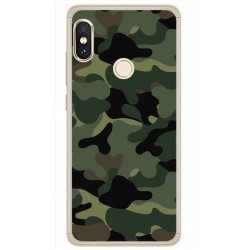 Funda Gel Tpu para Xiaomi Redmi Note 5 / Note 5 Pro Diseño Camuflaje Dibujos