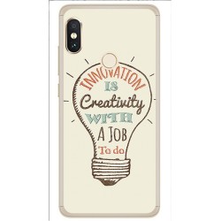 Funda Gel Tpu para Xiaomi Redmi Note 5 / Note 5 Pro Diseño Creativity Dibujos