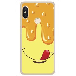 Funda Gel Tpu para Xiaomi Redmi Note 5 / Note 5 Pro Diseño Helado Vainilla Dibujos