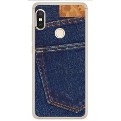 Funda Gel Tpu para Xiaomi Redmi Note 5 / Note 5 Pro Diseño Vaquero Dibujos