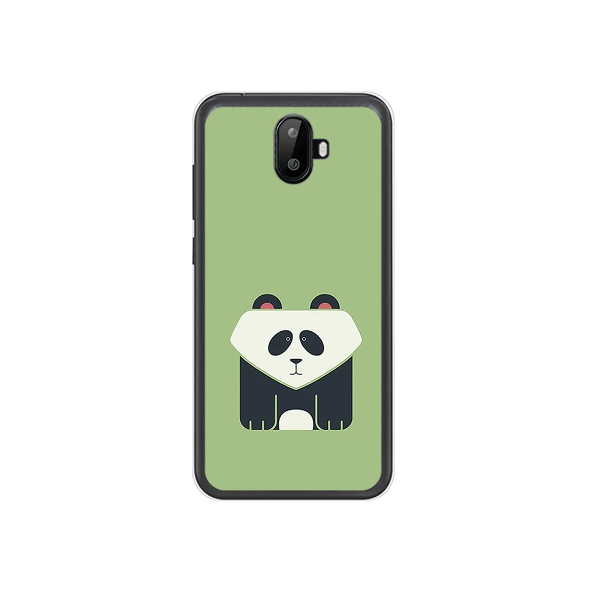Funda Gel Tpu para Ulefone S7 / S7 Pro Diseño Panda Dibujos