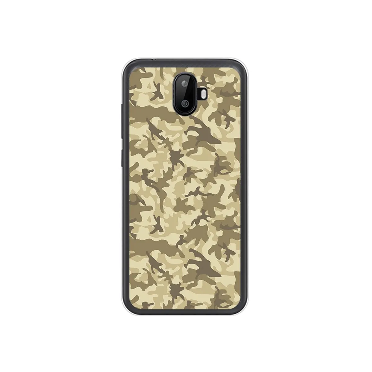 Funda Gel Tpu para Ulefone S7 / S7 Pro Diseño Sand Camuflaje Dibujos