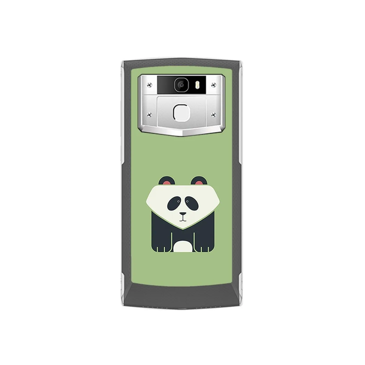 Funda Gel Tpu para Oukitel K10000 Pro Diseño Panda Dibujos