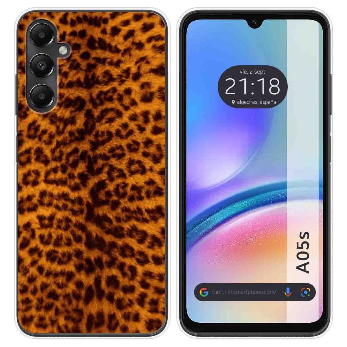 Funda Silicona para Samsung Galaxy A05s diseño Animal 03 Dibujos