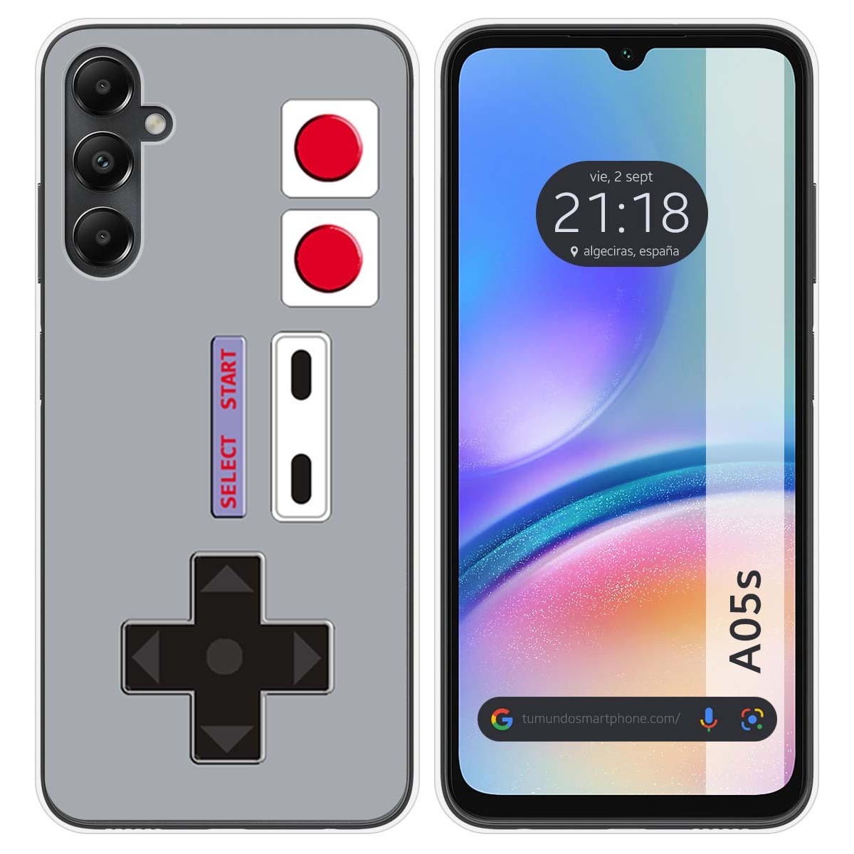 Funda Silicona para Samsung Galaxy A05s diseño Consola Dibujos