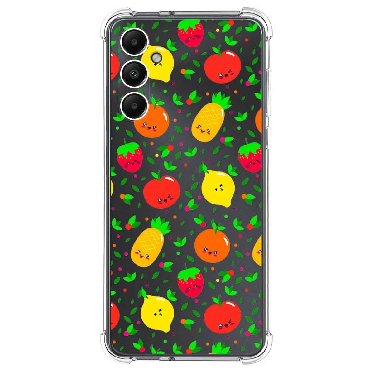 Funda Silicona Antigolpes para Samsung Galaxy A05s diseño Frutas 01 Dibujos