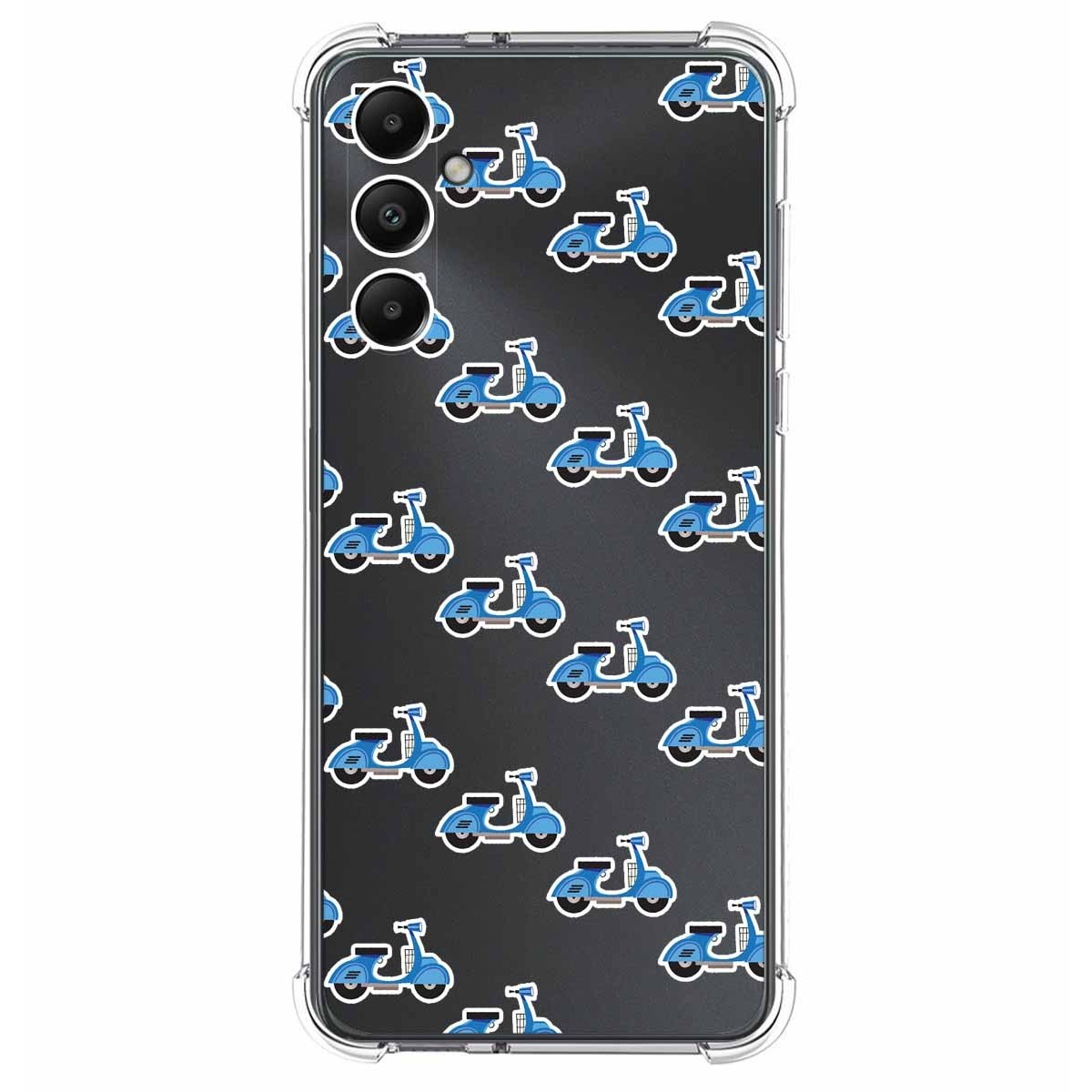 Funda Silicona Antigolpes para Samsung Galaxy A05s diseño Scooter Dibujos