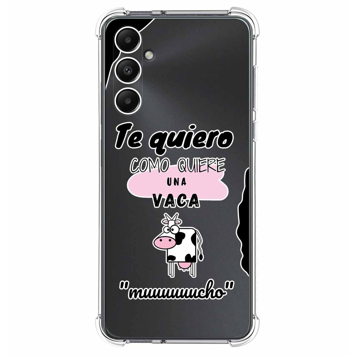 Funda Silicona Antigolpes para Samsung Galaxy A05s diseño Vaca Dibujos