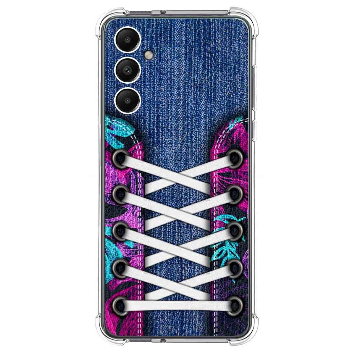 Funda Silicona Antigolpes para Samsung Galaxy A05s diseño Zapatillas 06 Dibujos