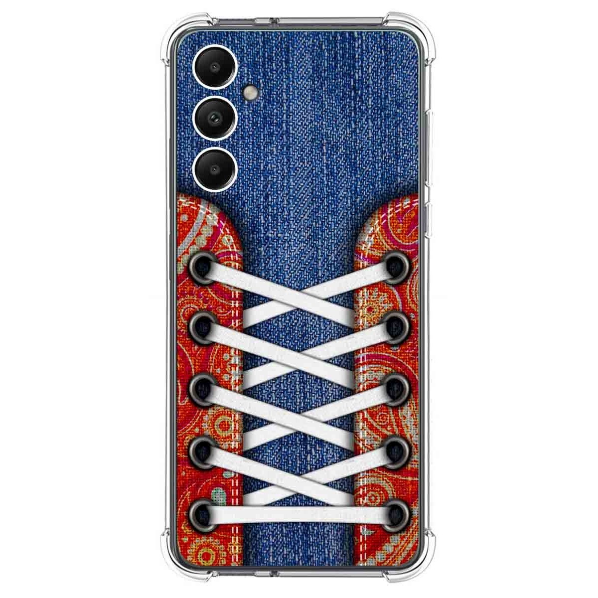 Funda Silicona Antigolpes para Samsung Galaxy A05s diseño Zapatillas 11 Dibujos