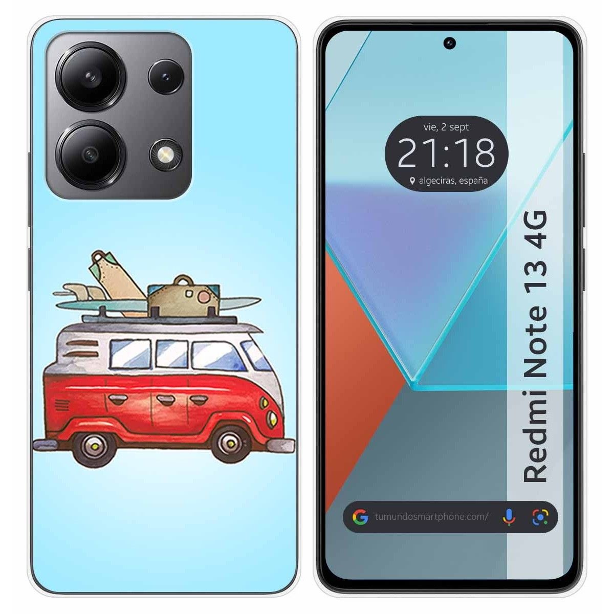 Funda móvil - Xiaomi Redmi Note 13 4G TUMUNDOSMARTPHONE, Xiaomi, Xiaomi Redmi  Note 13 4G, Multicolor