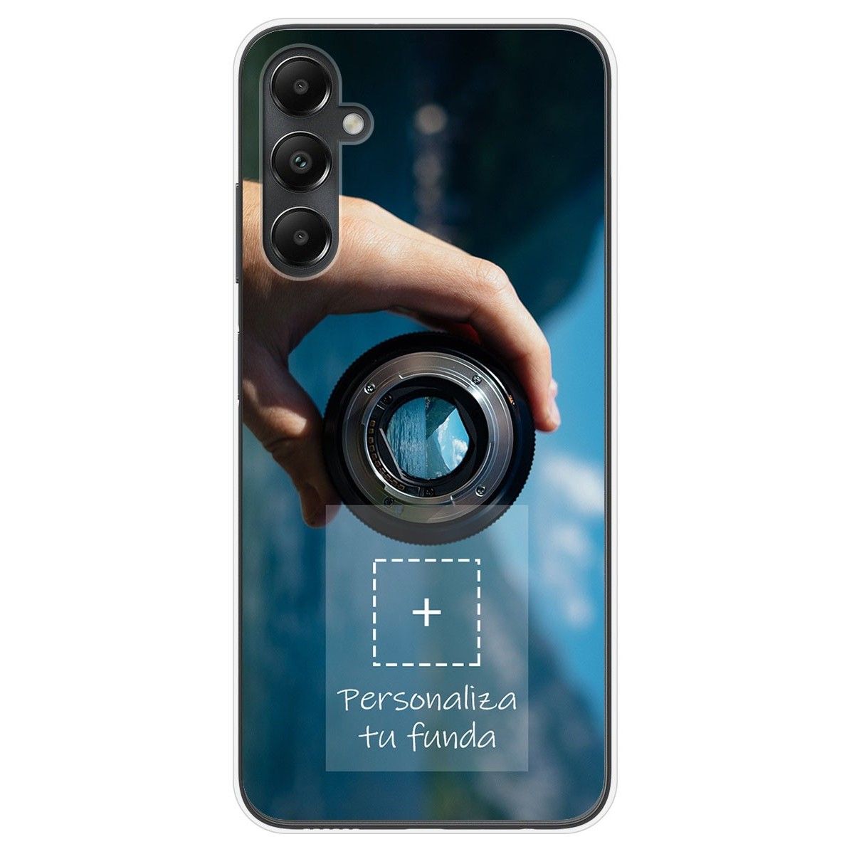 Personaliza tu Funda Doble Pc + Tpu 360 con tu Fotografia para Samsung Galaxy A05s Dibujo Personalizada