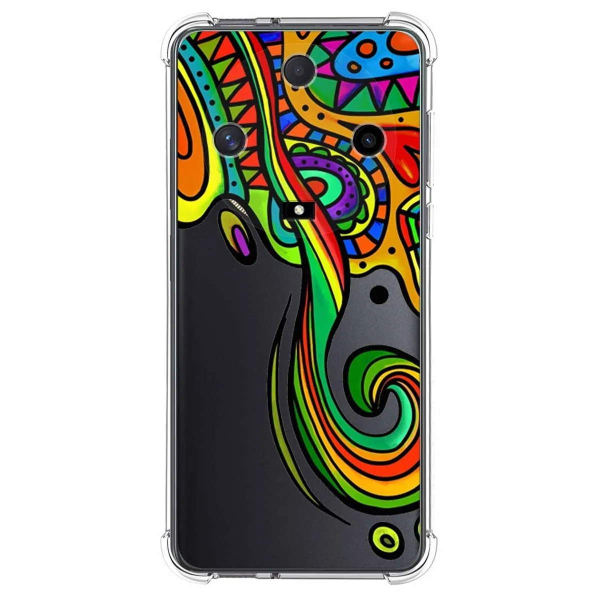 Funda Silicona Antigolpes para Huawei Honor Magic 6 Lite 5G diseño Colores Dibujos