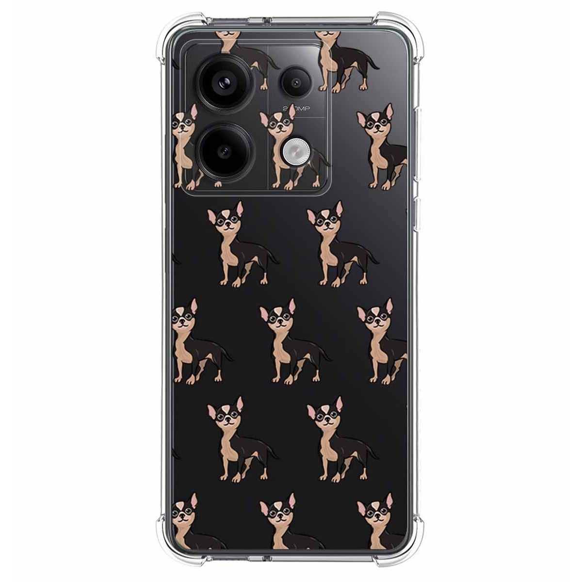 Funda Silicona Antigolpes para Xiaomi Redmi Note 13 Pro 5G diseño Perros 11 Dibujos