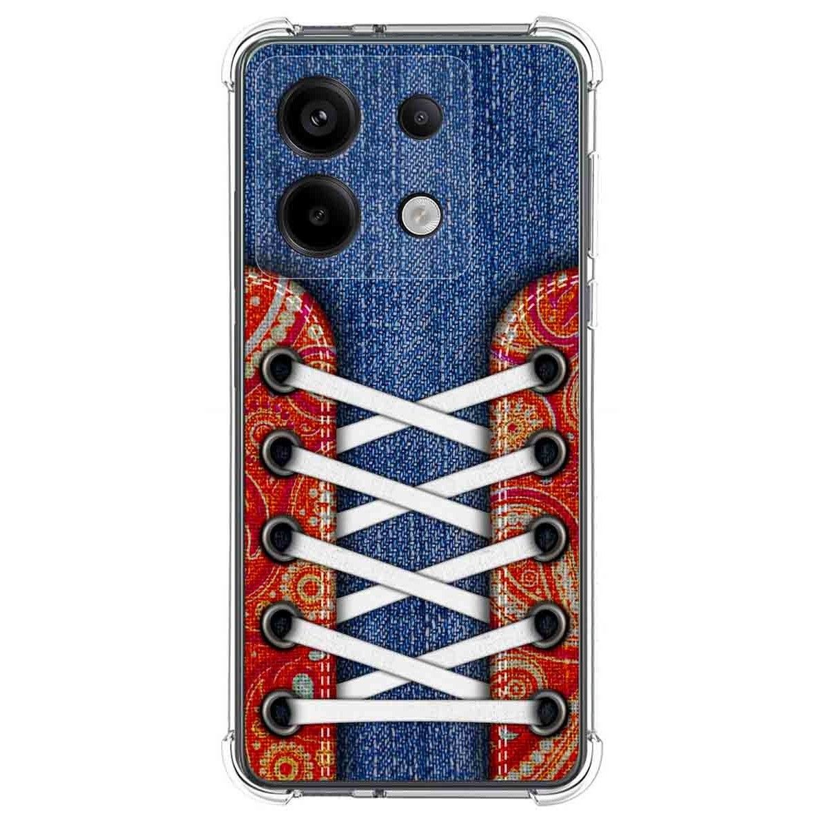 Funda Silicona Antigolpes para Xiaomi Poco X6 5G diseño Zapatillas 11 Dibujos