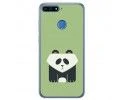 Funda Gel Tpu para Huawei Honor 7A / Y6 2018 Diseño Panda Dibujos