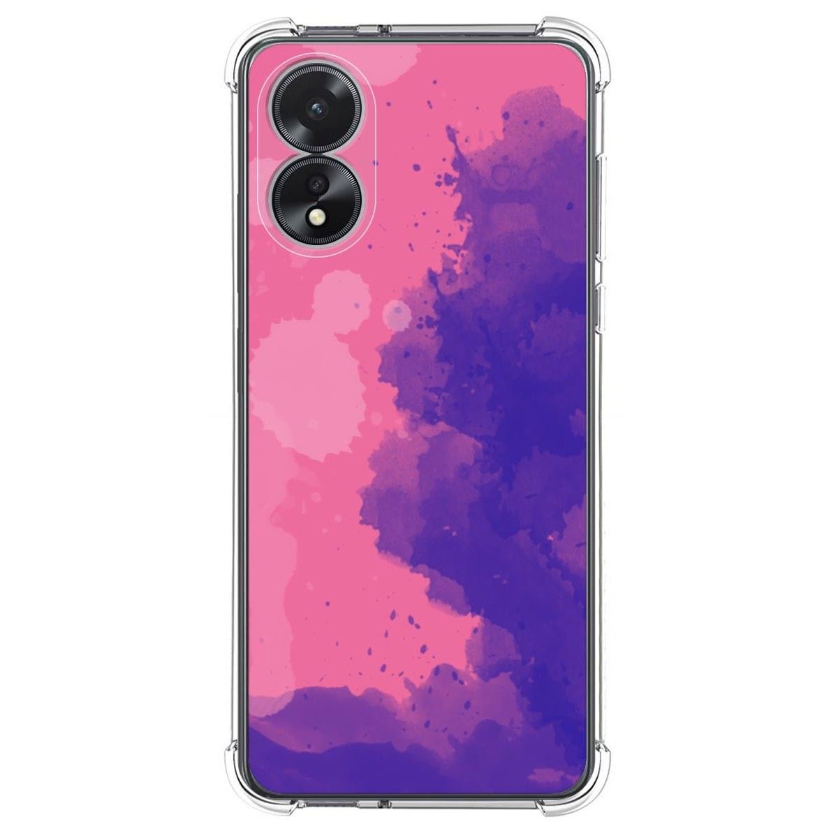 Funda Silicona Antigolpes para Oppo A18 diseño Acuarela 07 Dibujos