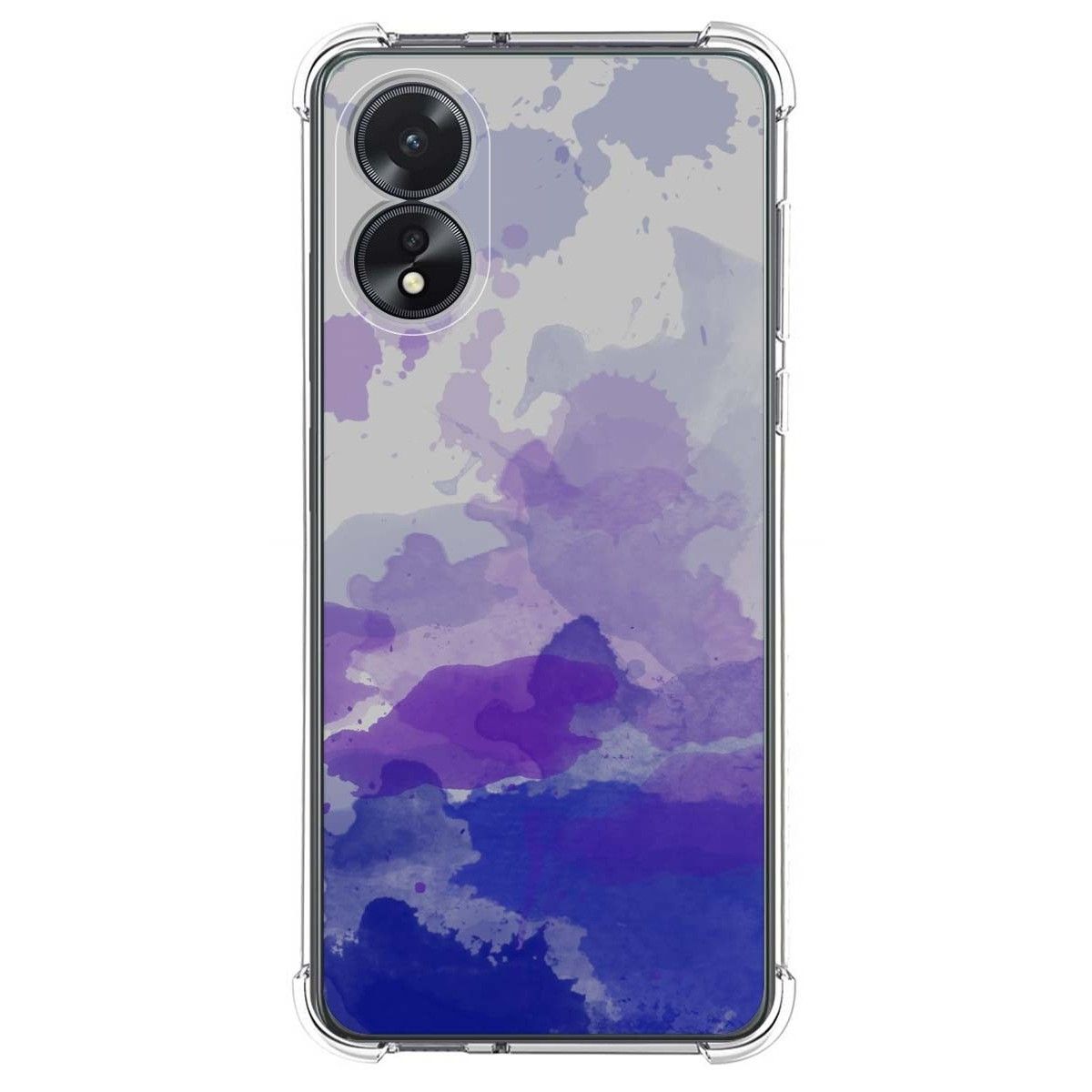 Funda Silicona Antigolpes para Oppo A18 diseño Acuarela 09 Dibujos