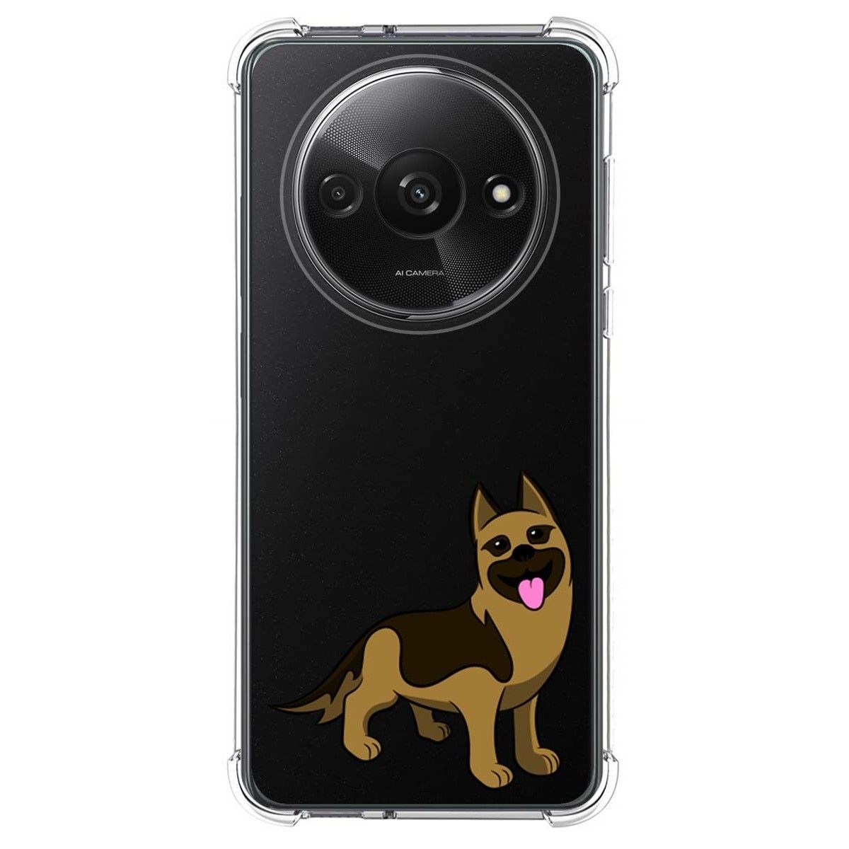 Funda Silicona Antigolpes para Xiaomi Redmi A3 diseño Perros 03 Dibujos