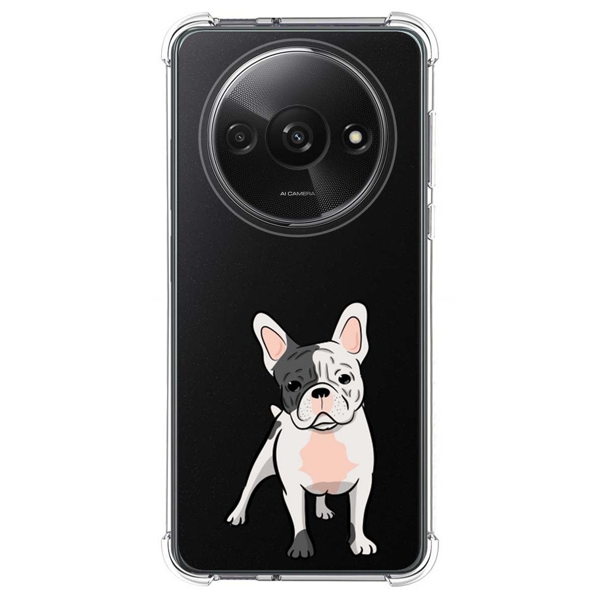 Funda Silicona Antigolpes para Xiaomi Redmi A3 diseño Perros 06 Dibujos