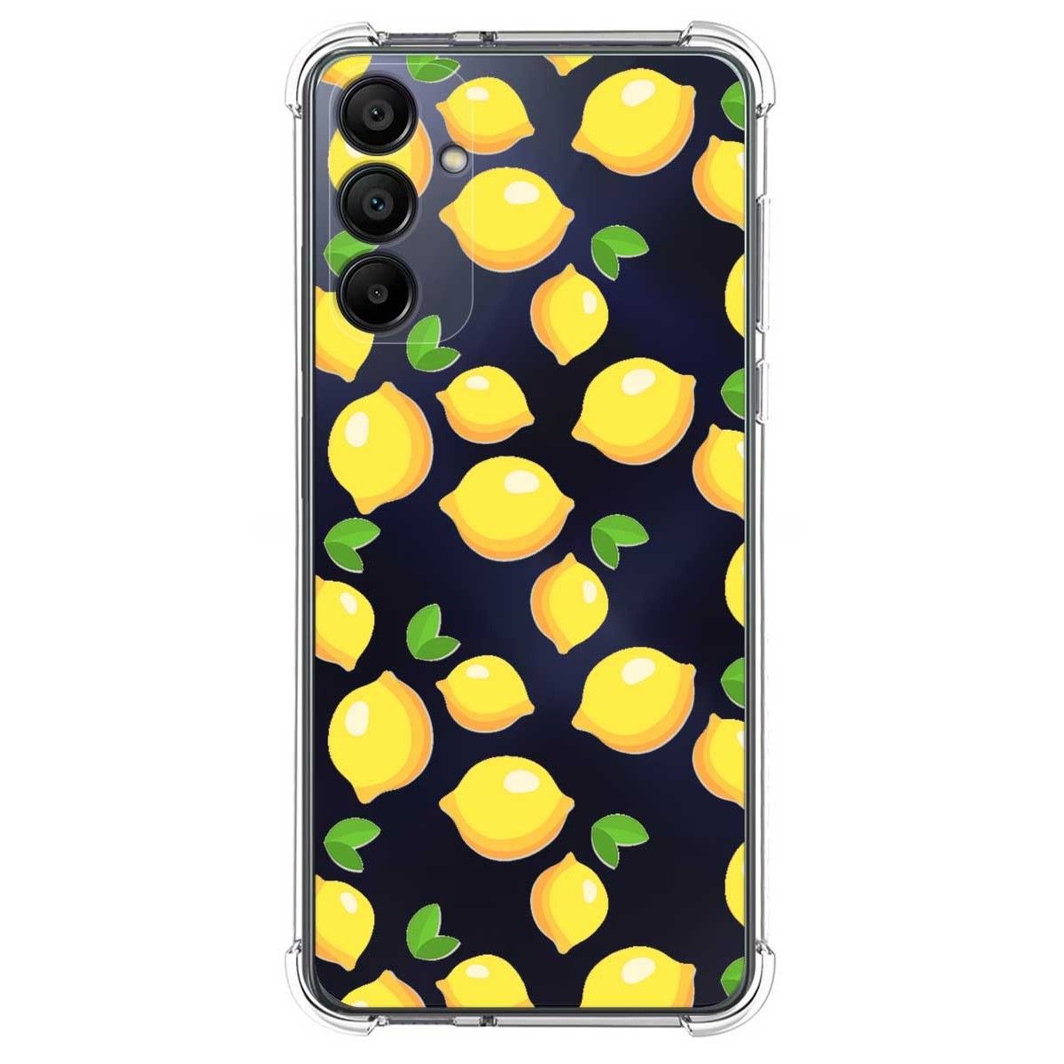 Funda Silicona Antigolpes para Samsung Galaxy S24 5G diseño Limones Dibujos