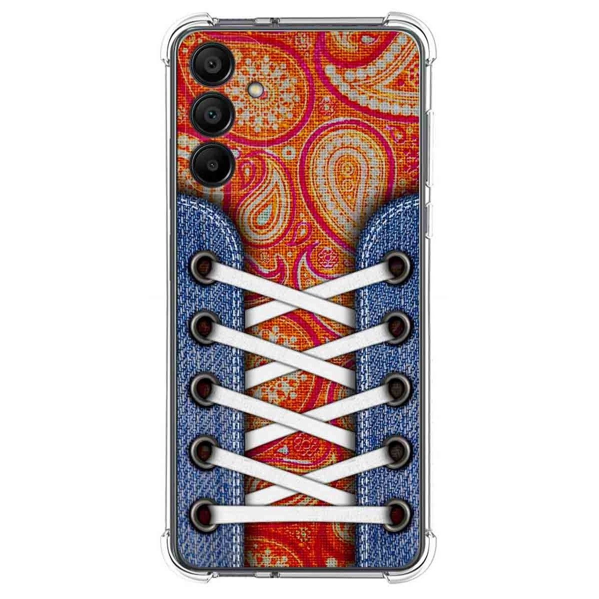 Funda Silicona Antigolpes para Samsung Galaxy S24 5G diseño Zapatillas 10 Dibujos