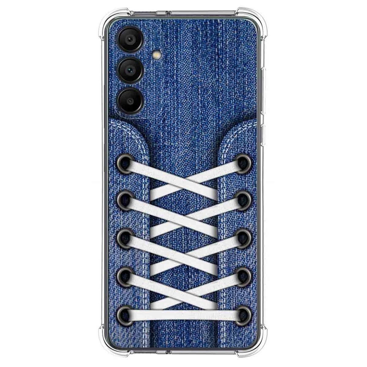 Funda Silicona Antigolpes para Samsung Galaxy S24+ Plus 5G diseño Zapatillas 01 Dibujos