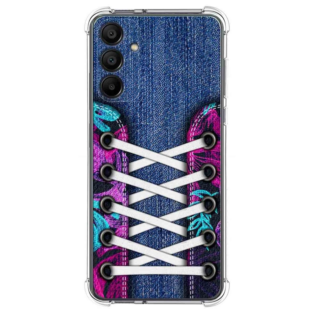 Funda Silicona Antigolpes para Samsung Galaxy S24+ Plus 5G diseño Zapatillas 06 Dibujos