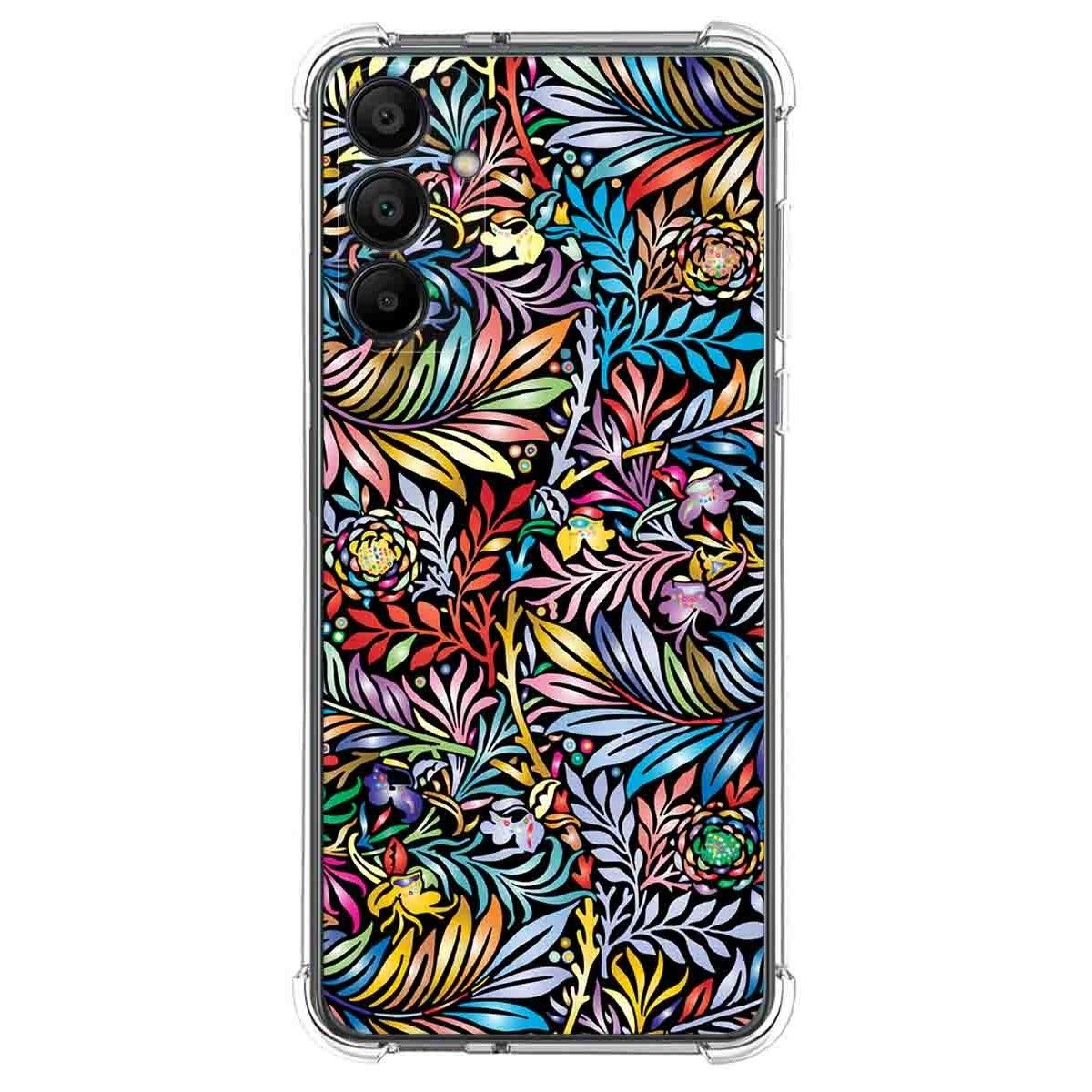 Funda Silicona Antigolpes para Samsung Galaxy S24+ Plus 5G diseño Flores 04 Dibujos