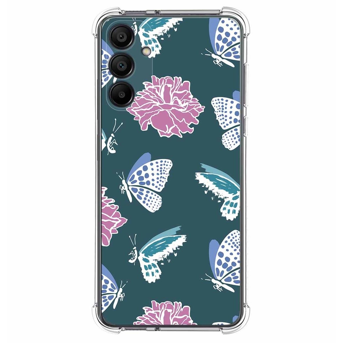 Funda Silicona Antigolpes para Samsung Galaxy S24+ Plus 5G diseño Flores 10 Dibujos