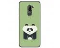 Funda Gel Tpu para Alcatel 3x Diseño Panda Dibujos