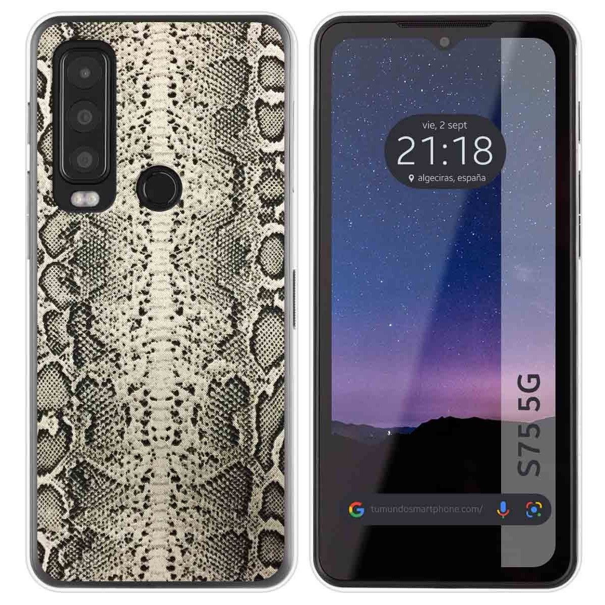 Funda Silicona para CAT S75 5G diseño Animal 01 Dibujos