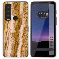 Funda Silicona para CAT S75 5G diseño Mármol 10 Dibujos