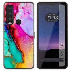 Funda Silicona para CAT S75 5G diseño Mármol 15 Dibujos