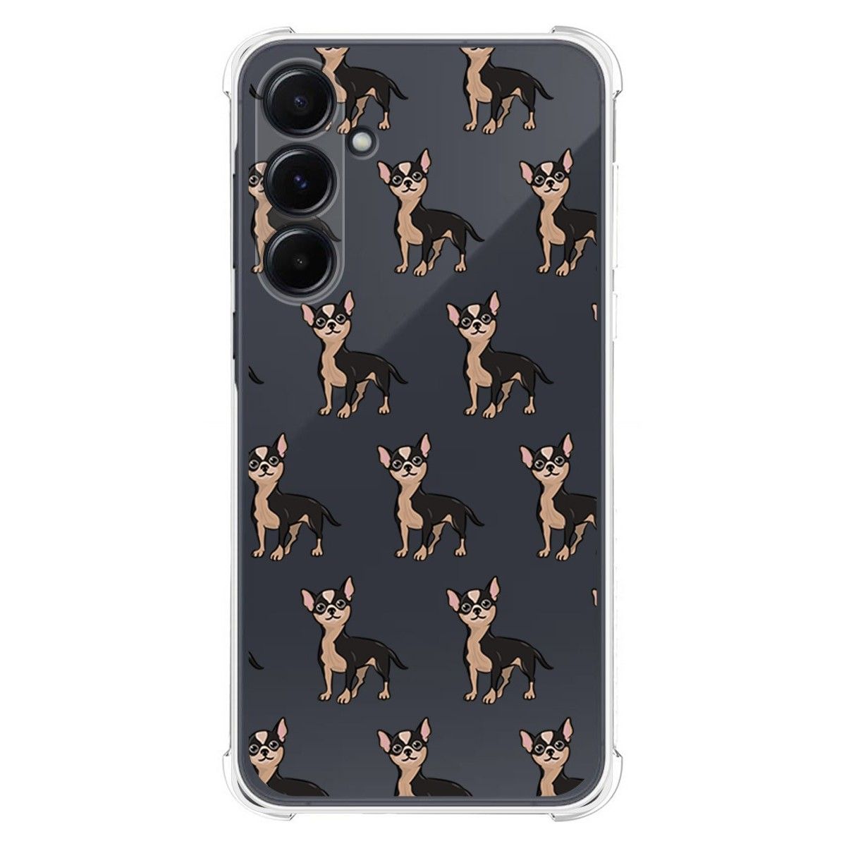 Funda Silicona Antigolpes para Samsung Galaxy A35 5G diseño Perros 11 Dibujos