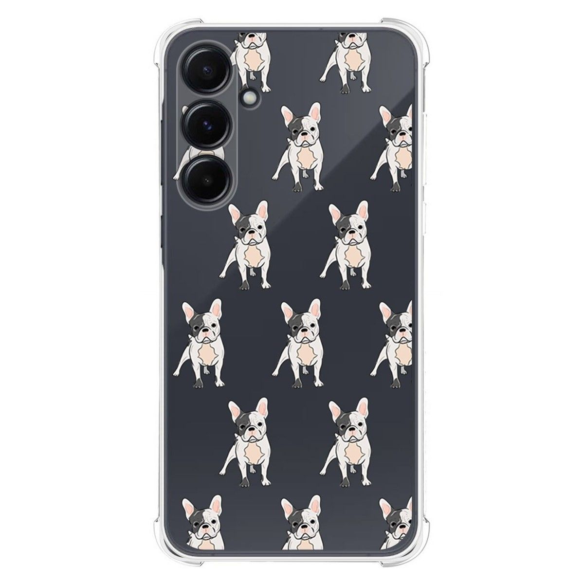 Funda Silicona Antigolpes para Samsung Galaxy A35 5G diseño Perros 12 Dibujos