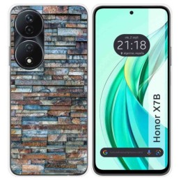 Funda Silicona para Huawei Honor X7b diseño Ladrillo 05 Dibujos