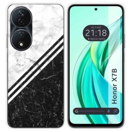 Funda Silicona para Huawei Honor X7b diseño Mármol 01 Dibujos