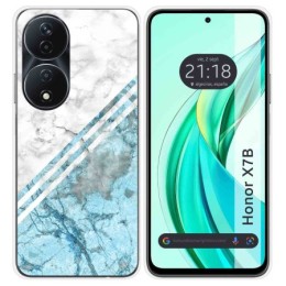 Funda Silicona para Huawei Honor X7b diseño Mármol 02 Dibujos