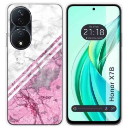 Funda Silicona para Huawei Honor X7b diseño Mármol 03 Dibujos