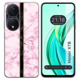 Funda Silicona para Huawei Honor X7b diseño Mármol 04 Dibujos