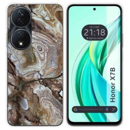 Funda Silicona para Huawei Honor X7b diseño Mármol 14 Dibujos