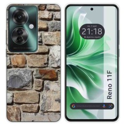 Funda Silicona para Oppo Reno 11F 5G diseño Ladrillo 03 Dibujos