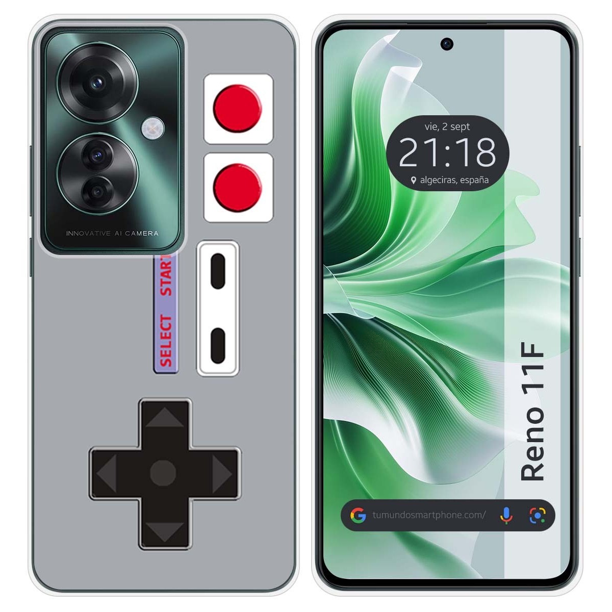 Funda Silicona para Oppo Reno 11F 5G diseño Consola Dibujos