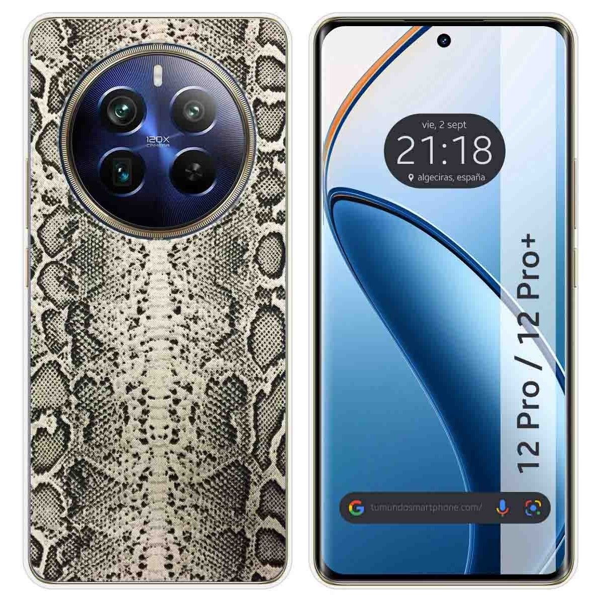 Funda Silicona para Realme 12 Pro 5G / 12 Pro Plus 5G diseño Animal 01 Dibujos