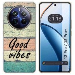 Funda Silicona para Realme 12 Pro 5G / 12 Pro Plus 5G diseño Madera 01 Dibujos