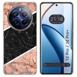 Funda Silicona para Realme 12 Pro 5G / 12 Pro Plus 5G diseño Mármol 07 Dibujos